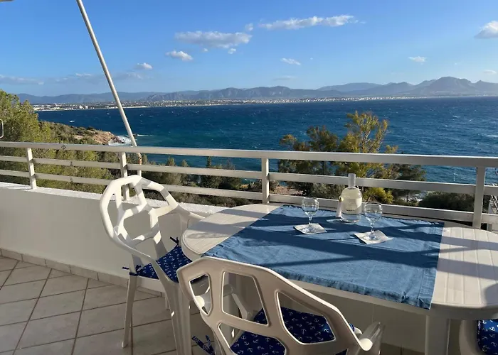 Apartment Atlas With Private And Seaview Blue